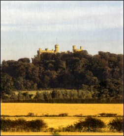 Belvoir Castle from near Redmile